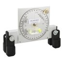 Clinometer 20 cm with clamping jaws