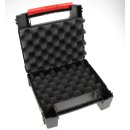 Kunststoff-Koffer, schwarz 150x100x50mm, AM:160x145x57mm