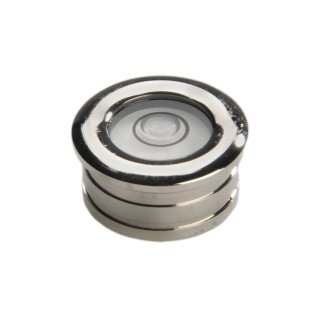 4019/25 Circular Level in grooved metal socket 30 Ø25mm H12mm