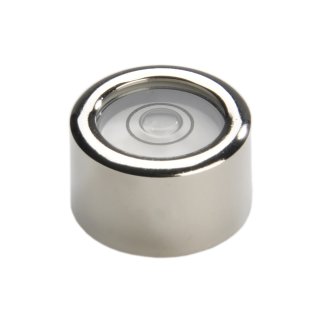 4033 Dosenlibelle in Metallfassung 30 Ø17mm H10mm zum Auflegen