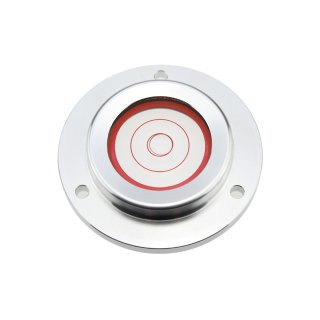 Circular Inclinometer Level Aluminium Transparent 7&deg; &Oslash;100mm H18mm